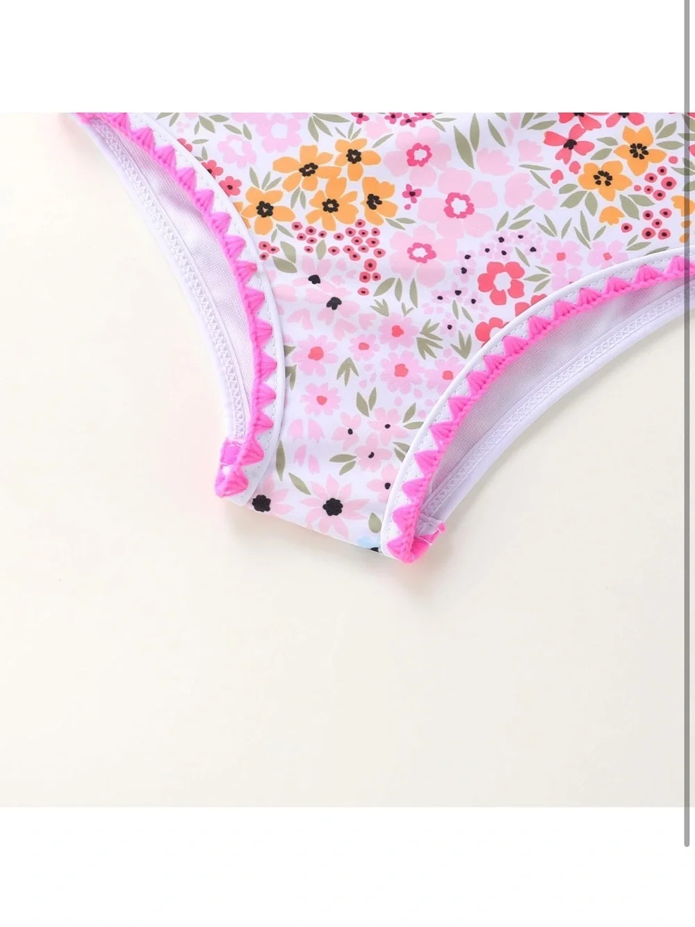 Girls Two Piece Color Block Stripe Swimwear 1048/bb5